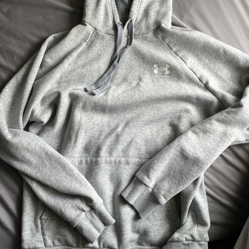 Under Armour gray hoodie size medium